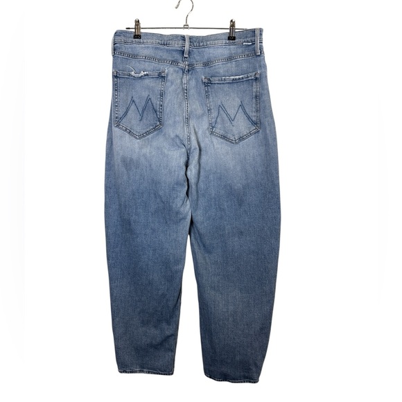 MOTHER The Curbside High Waist Distressed Jeans sz 34 - Picture 6 of 16